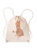 Mr. & Mrs. Panda Tasche Alpaka Blume ohne Spruch in Creme