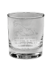 Mr. & Mrs. Panda Tumbler Glas Hund Marienkäfer mit Spruch in Transparent