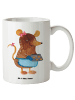 Mr. & Mrs. Panda Henkeltasse Maus Kekse ohne Spruch in Weiß