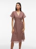 Vila Kleid mit V-Ausschnitt in Twilight Mauve