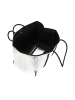 NAEMI Damen Handtasche in Silber