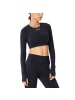 YEAZ TRUTH Super Crop Top in schwarz