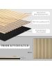 HOMCOM Akustikpaneel in Eiche 60L x 60B x 2,1H cm