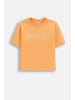 Coccodrillo Baumwoll-T-Shirt mit kurzen Ärmeln in orange