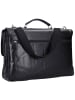 Bugatti Romano Aktentasche Leder 44 cm Laptopfach schwarz