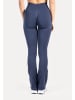 SMILODOX Schlaghose Leggings Aylin Scrunch in Dunkelblau