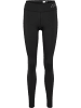 Hummel Hummel Leggings Hmlte Multisport Damen Schnelltrocknend in BLACK/WHITE