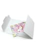 Mr. & Mrs. Panda Puzzle Einhorn Blümchentail ohne Spruch in Rot Pastell