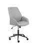 Beliani Bürostuhl CASTILE in Grau/Schwarz - (W) 64 x (H) 96 x (L) 64 cm