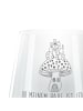 Mr. & Mrs. Panda Windlicht Glas Marienkäfer Fliegenpilz mit Spruch in Transparent