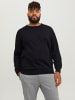 JACK & JONES PLUS Strickpullover in Black