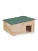 relaxdays Igelhaus in Natur - (B)40 x (H)21,5 x (T)40 cm