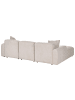 Beliani 2-tlg Modulsofa HEDE in Beige rechtsseitig