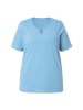 Ulla Popken Shirt in helles petrol