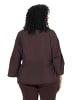 Ulla Popken Bluse in mahagoni