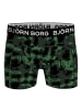 Björn Borg Boxershort 3er Pack in Schwarz/Grün