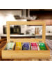 relaxdays Teebox in Natur - (B)37x (H)9 x (T)20 cm
