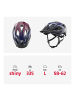 ABUS Fahrradhelm Aduro 3.0 LED in purple waves