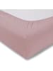 Estella Spannbetttuch Zwirn-Jersey in rosa