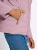 Sieh an! Steppjacke in mauve