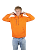 FuPer Kapuzenpullover Tristan in Orange