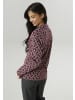 Aniston SELECTED Kurzblazer in bordeaux-camel-blau