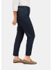 GOLDNER Rippenhose Anna in Bi-Stretch-Qualität in dunkelblau
