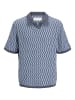 JACK & JONES PLUS Gestricktes Polo in Odyssey Gray