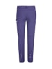 Trollkids  Trekking Hose Wanderhose "Kjerag Zip Off" in Dunkellila/Lavender