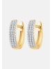 Diamant Exquis Ohrringe aus 375 Gelbgold mit Diamant