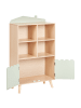 Beliani Bücherregal LACKEY in Braun/Grün - (W) 60 x (H) 105 x (L) 30 cm