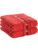Erwin Müller Frottier Handtuch 2er-Pack Achern in rot