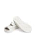 VITAFORM Softnappaleder Pantoletten in weiß