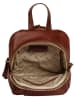 piké Rucksack echt Leder in braun
