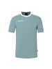 Kempa Trainings-T-Shirt Emotion 27 Kids in aqua/weiß