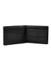 Esquire Texas Geldbörse RFID Schutz Leder 9 cm black