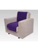 Linke Licardo Sitzflächenschoner 150 x 50 cm in lila