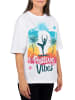Reichstadt Reichstadt Oversized T-Shirt Damen  24RSW057 Tropical Vibes XXL