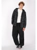MO Herren Anorak in Dunkelgrau Schwarz Camouflage