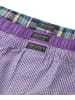 normani 3 Stück Herren Web Boxershorts in Lila