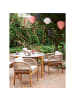 home24 Loungesessel Terracina 2er-Set in Beige / Braun