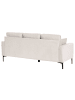 Beliani 3-Sitzer Sofa GAVLE in Beige/Schwarz - (W) 183 x (H) 83 x (L) 78 cm