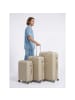 Franky London 4 Rollen Kofferset 3-teilig mit Dehnfalte beige