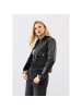 Bolongaro Trevor Lederjacke Caris Trucker in schwarz