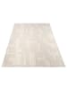 KADIMA DESIGN Teppich Kurzflor Struktur Wohnzimmer in Creme