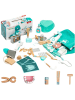 LEAN TOYS Arztset Little Doctor Dentist Holz-Erste-Hilfe-Set Schürze 20-teilig
