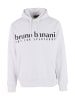 Bruno Banani Hoodie ohne Reißverschluss EWING in Weiß