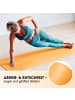 World Fitness Fitnessmatte Ashanti 190x100x1cm orange Orange