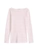 Marc O'Polo Ringel-Longsleeve regular in Light Purple