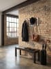 KADIMA DESIGN Wandgarderobe aus Metall, elegante Kleiderhakenleiste mit 10 Haken